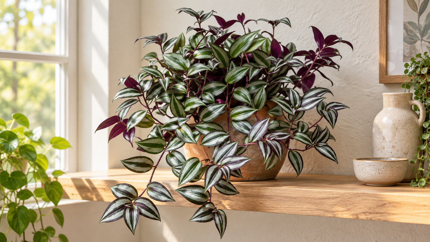 TRADESCANTIA ZEBRINA – TELGRAF ÇİÇEĞİ