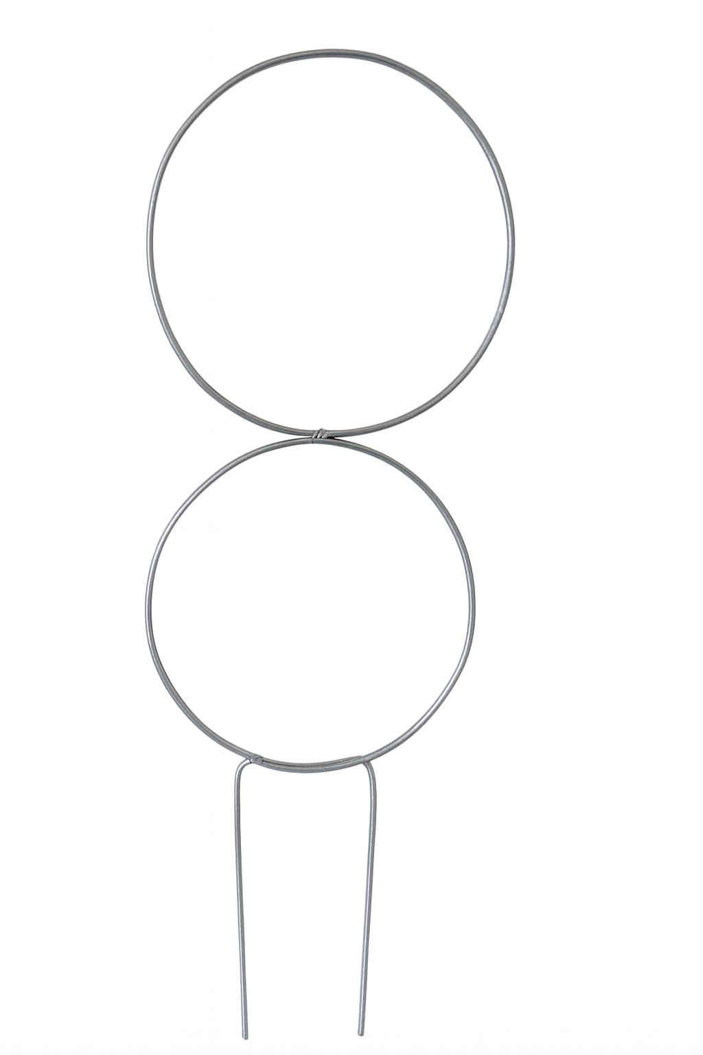 ÇİFT HALKA Metal Bitki Desteği 56 cm