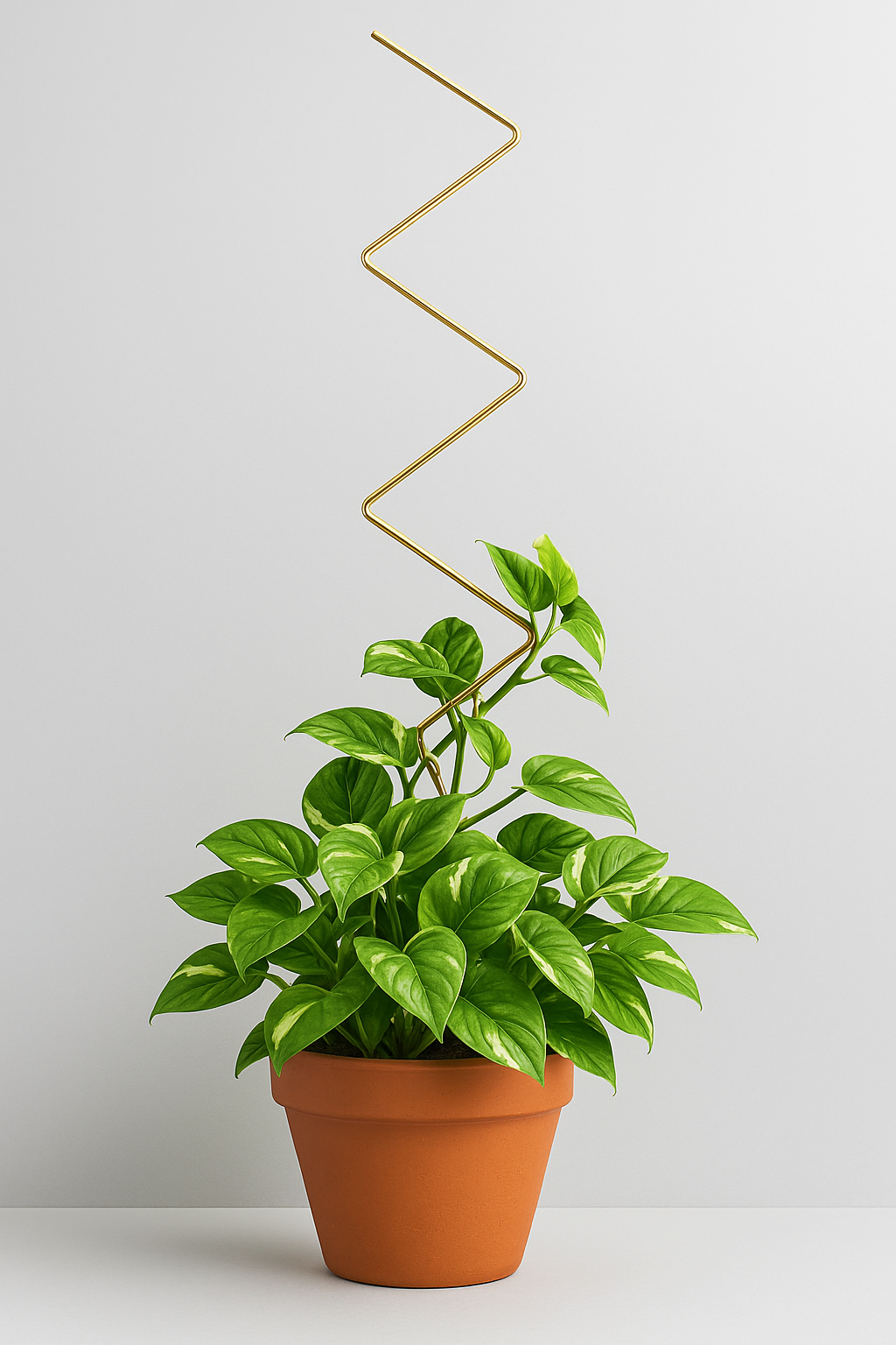 ZİKZAK Metal Bitki Desteği 80 cm