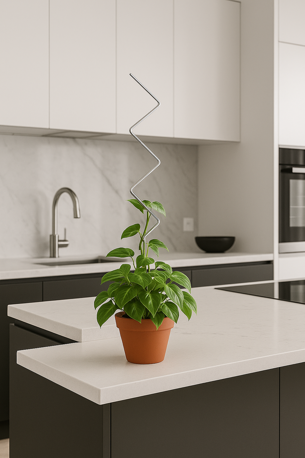 ZİKZAK Metal Bitki Desteği 80 cm