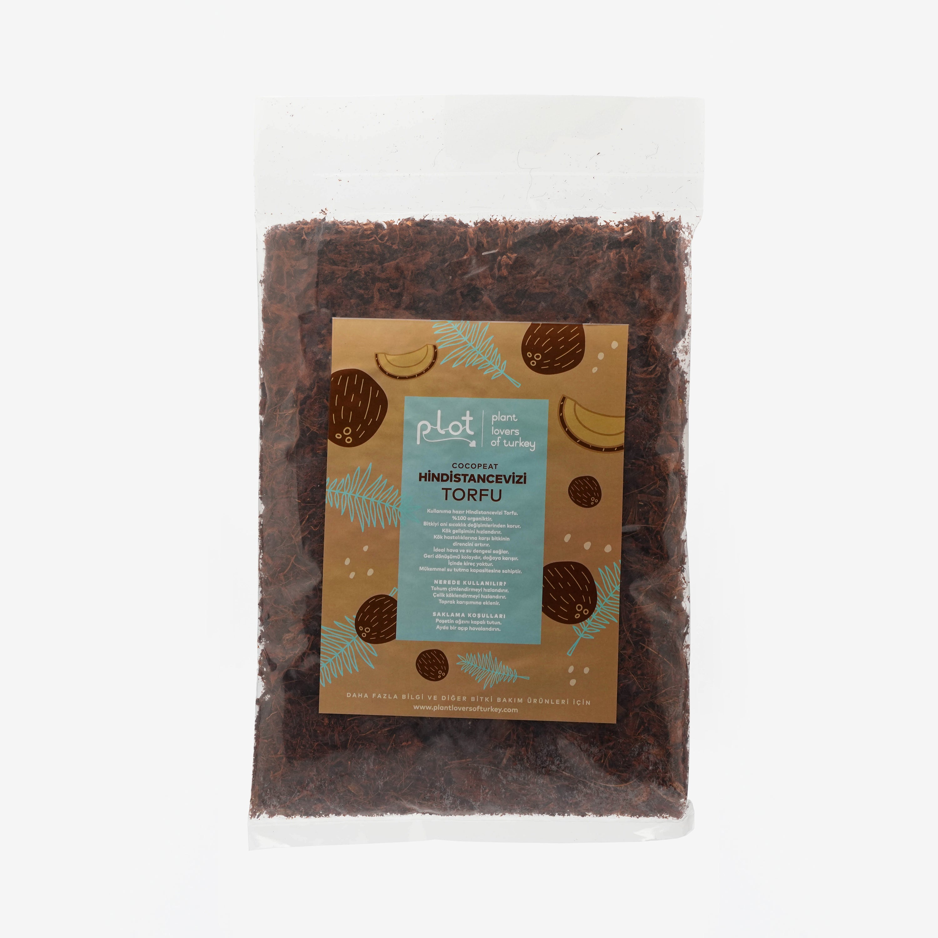 Hindistan Cevizi Torfu 1 Litre