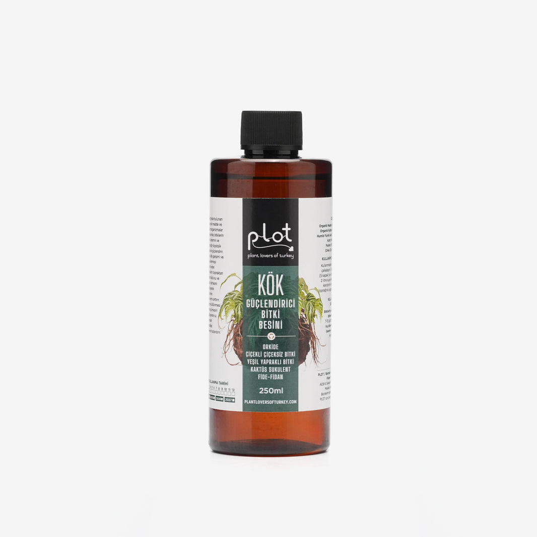 Root Strengthening Plant Food 250 ml for Orchids, Cacti, Succulents, Seedlings, and Flowering Plants