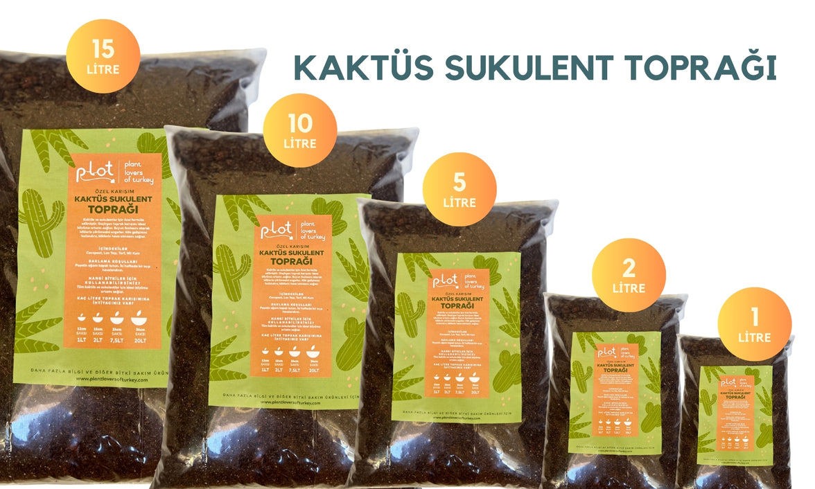 Kaktüs Sukulent Toprağı 10 litre