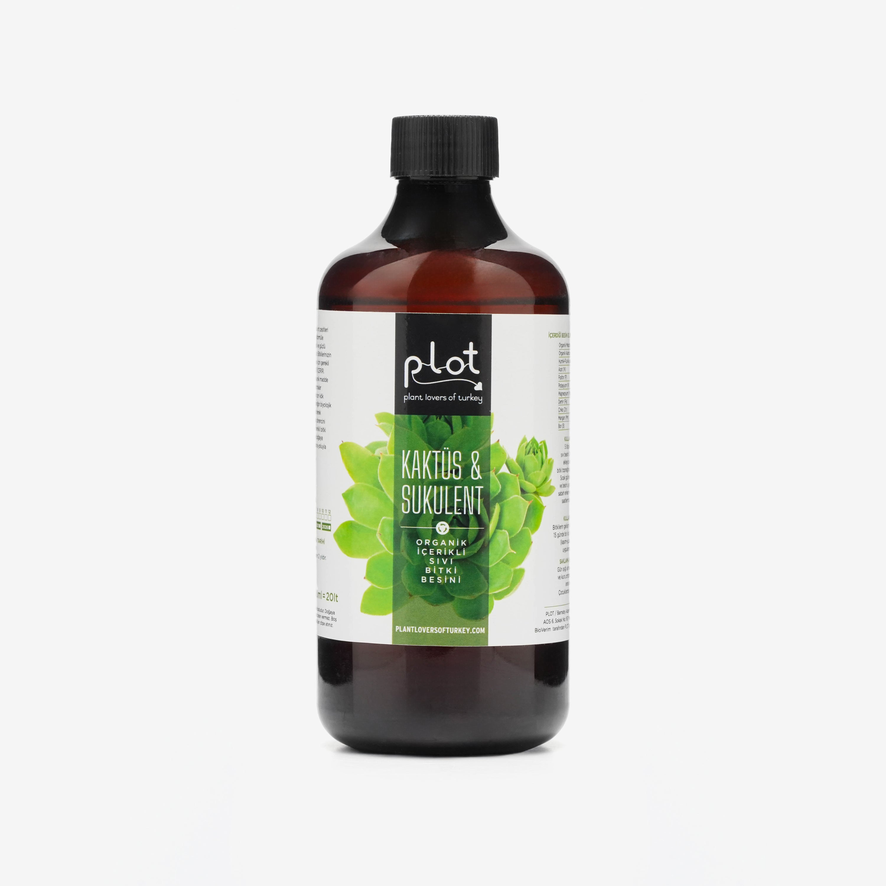 Kaktüs Sukulent Bitki Besini 500 ml