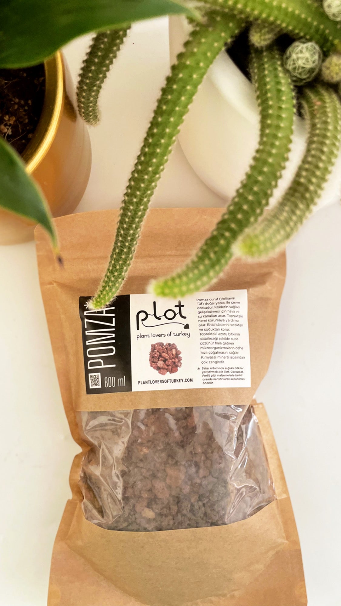 Ecomix 5-Piece Plant Soil Mix Kit + Formula Card for Cactus Succulent Tropical Plants